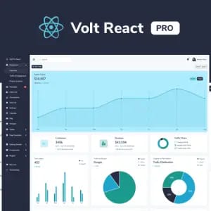 Volt React Pro dashboard